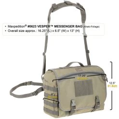 Maxpedition VESPER Messenger Bag WAS £191.95 -Outdoor Sport Online Shop maxp 623 kfdet3 16777.1599484943