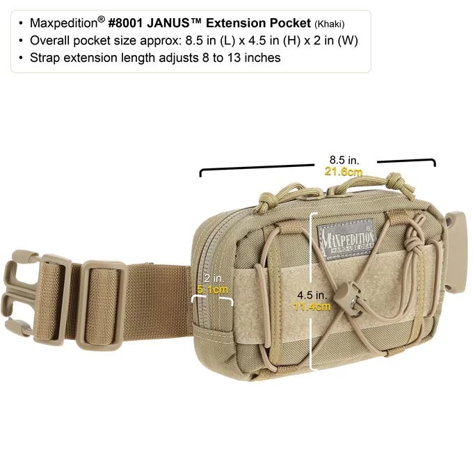 Maxpedition Janus Pouch 13 Maxpedition Janus Pouch - Image 11