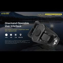 Nitecore HA23 -Outdoor Sport Online Shop nitecore ha23det5 41583.1587419632