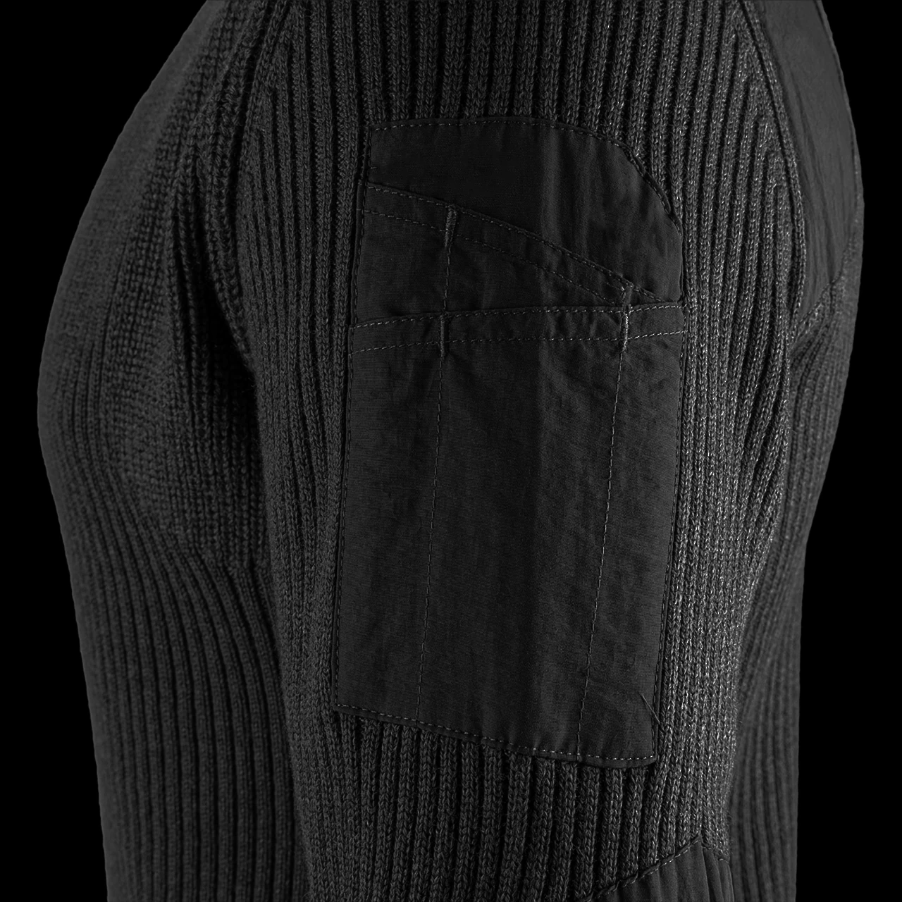 TAD Overlord Sweater Black 6 TAD Overlord Sweater Black - Image 4