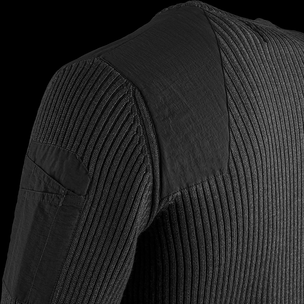 TAD Overlord Sweater Black 4 TAD Overlord Sweater Black - Image 2