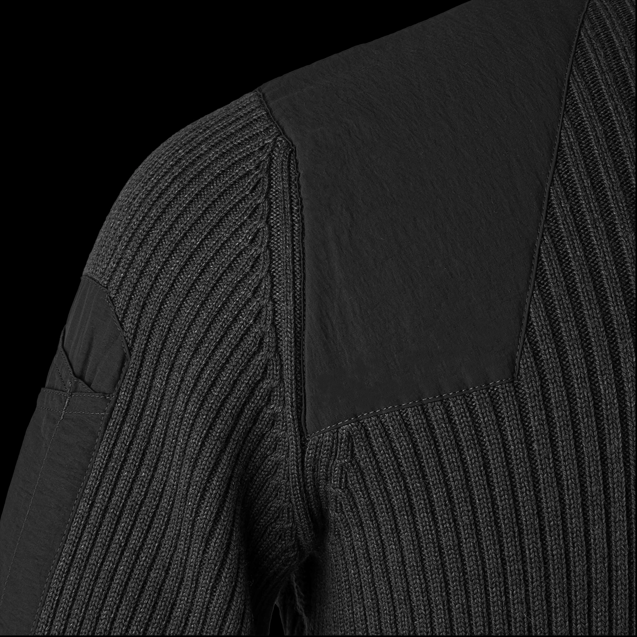 TAD Overlord Sweater Black 5 TAD Overlord Sweater Black - Image 3