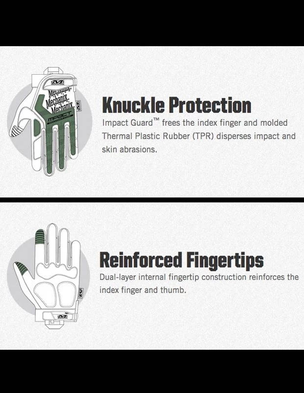 Mechanix Tactical M-Pact Wolf Grey 3 Mechanix Tactical M-Pact Wolf Grey