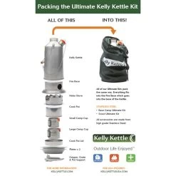 Kelly Kettle Ultimate Base Camp STEEL 11 Kelly Kettle Ultimate Base Camp STEEL -Outdoor Sport Online Shop ultimate kit packing 1 20256.1643970468